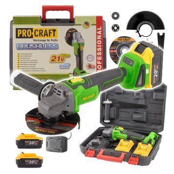 Безщіткова акумуляторна болгарка Procraft PWA216 PWA216 фото