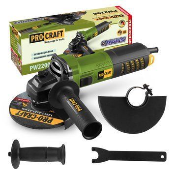 Углошлифовальная машина бесщеточная Procraft PW2200 125 мм PW2200  фото