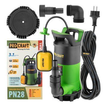 Дренажно-фекальный насос Procraft PN28 750 Вт, 14000 л/ч PN28 фото