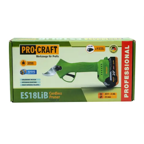 Аккумуляторный секатор Procraft ES18LiB ES18LiB фото