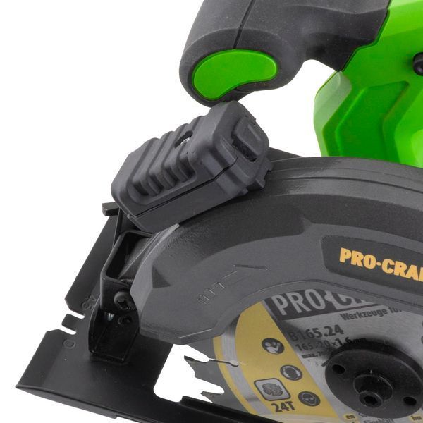 Акумуляторна дискова пилка Procraft PCA28 (1 акумулятор 20 В 4 Аг + зарядний пристрій) PCA28_1akb фото