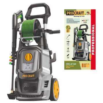 Мойка высокого давления Procraft CW2.0/160 Universal (2000Вт, 160 бар, 420 л/ч, шланг 8 м) CW2.0/160 фото