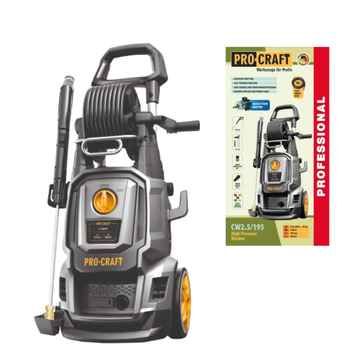 Мойка высокого давления Procraft CW2.5/195 Universal (2500Вт, 195 бар, 468 л/ч, шланг 10 м) CW2.5/195 фото