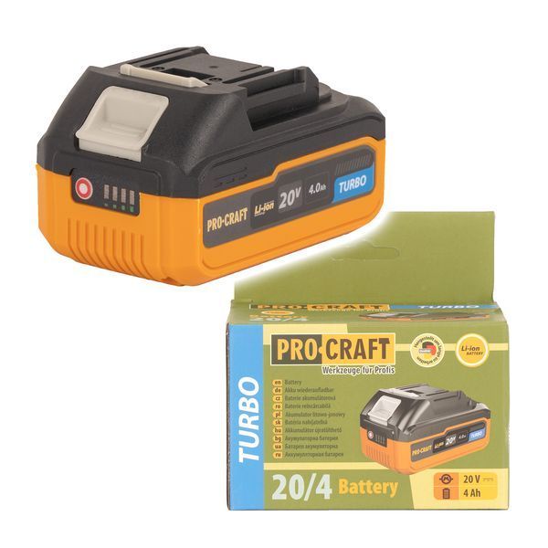 Акумуляторна пила Procraft PKA-45 з телескопічним подовжувачем + EP2.0 20 В, 2 АКБ 4А год, кейс, 2 шини, 2 ланцюги PKA45_2Akb_4Ah+EP2.0 фото