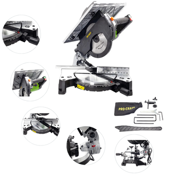 Стаціонарна циркулярна-торцювальна пила Procraft CMS25 CMS25 фото