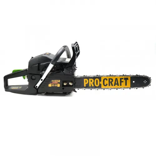 Бензопила Procraft GS50/2 (2 шини, 2 ланцюга - 40, 45) GS50/2  фото