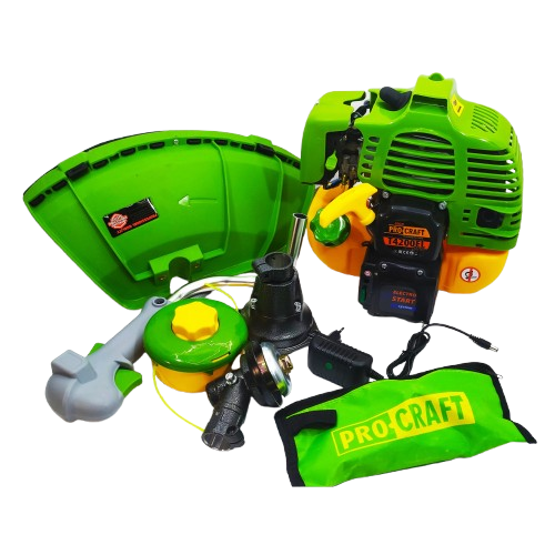 Двухтактная бензокоса (триммер бензиновый) Procraft T4200EL Electro Starter Мотокоса с электростартером T4200EL  фото