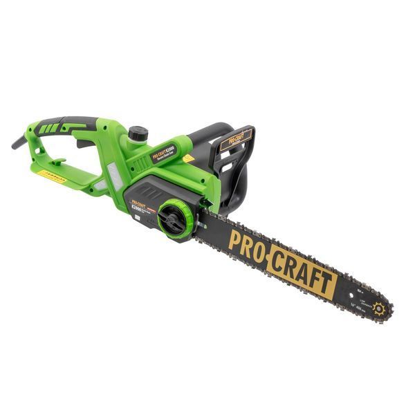 Ланцюгова електропила Procraft K2000 2000Вт Бічний двигун, шина 40 см, для дров і садових робіт K2000 фото