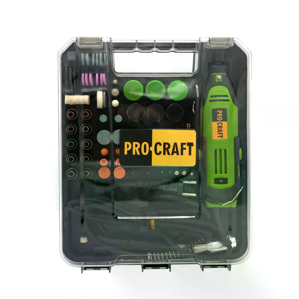 Гравер Procraft PG520 + Набір насадок Procraft GK418 PG520 + GK‑418 фото