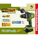 Шуруповерт Procraft PA18ProBL (з 1 акб та зп) PA18ProBL_1akb фото 3