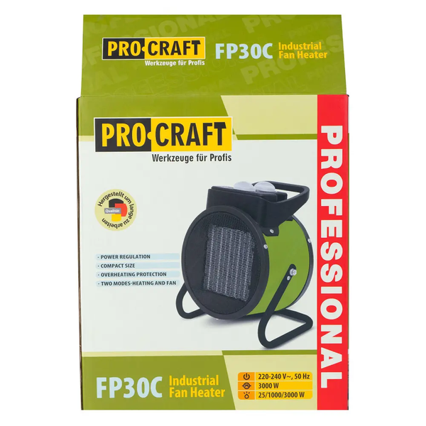 Тепловентилятор керамический Procraft FP30C FP30C фото