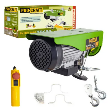 Электрический тельфер Procraft TP600 300/600кг TP600  фото