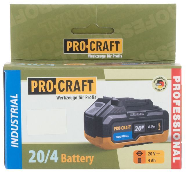 Аккумуляторный гайковерт Procraft PWA36 800Нм (1 АКБ 4 А&middot;ч Industrial + зарядное устройство 20/2.4) PWA36_1akb_4ah(Industrial)_zp20/2.4 фото