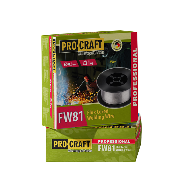 Флюсовий зварювальний дріт Procraft FW81 0.8 мм 1 кг FW81 фото