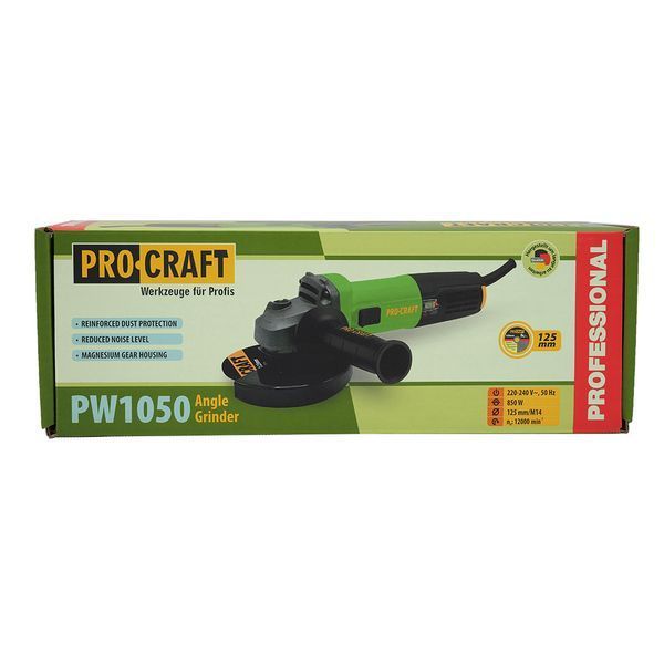 Кутошліфувальна машина Procraft PW1050 125 мм PW1050  фото